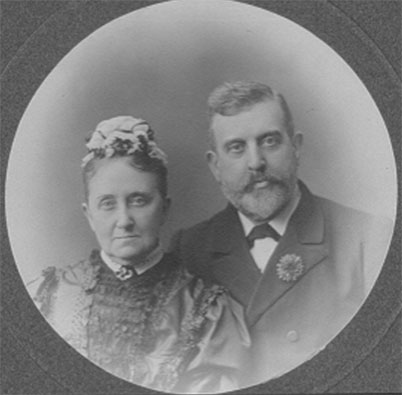 Frederic Holton (1845-1921) and Catherine Copland Corbyn (1842-1935)