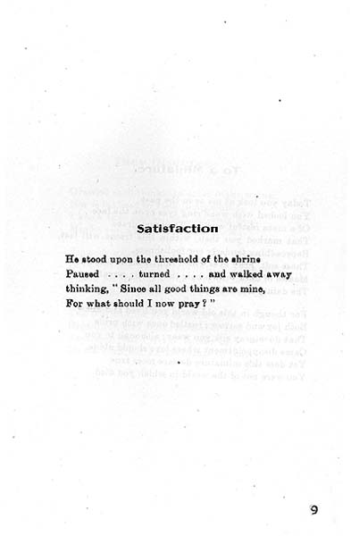 Poems by Fred. W. Holton - page 9